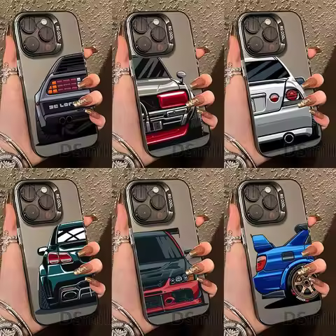 JDM Sports Car Phone Case for vivo Y04 Y03 Y78 Y36 Y100 Y27 Y17s Y16 Y02 Y22s V50 V30e V40 V27e V29 