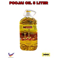 POOJAI OIL/ PRAYER OIL  (5 LITER) ( new packing available)