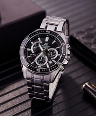 Nalika-online shop Casio Edifice นาฬิกาข้อมือผู้ชาย โครโนกราฟ สายแสตนเลส รุ่น EFR-552D-1AV -มั่นใจ ของแท้ 100% ประกันศูนย์ CMG 1 ปีเต็ม (ส่งฟรี เก็บเงินปลายทาง)