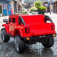 Dual-Seater Remote Control Baby Electric Car 4WD Off-Road Pickup