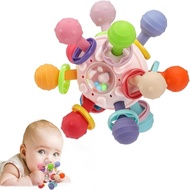 Baby Montessori Sensory Toys for 0-6 6-12 Months, Baby Teether Teething Toys for Babies 0 3 6 9 12 1