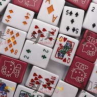 💥Malaysia Ready Stock💥Hello Kitty Mahjong 4Player Mahjong 3Player Rummy Lami Cinami Mahjong cnySet