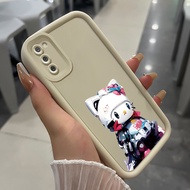Case For Samsung Galaxy A03s A02s M02s F02s Silicone Shockproof Cat Robot Phone