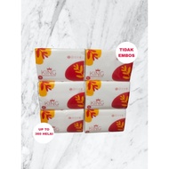 (6 PACKS) KING TISSUE 360 SHEETS NON-EMBODIED, CONTENTS 6 PACKS OF TISSUE SIZE 130MM X 170MM TISSUE 