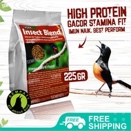 SEMPATI VOERZOO Pakan Burung Murai Kacer 225 Gram Insect Blend Voerzoo PVZIBBH