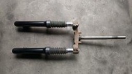 二手良品三陽FIGHTER 150前叉總成三角台轉向桿前叉(請勿直接下標)