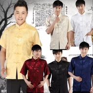 Men Traditional Sam Fu Traditional Costumes Clothing Chinese New Year Wear