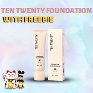 TEN TWENTY FOUNDATION COLOR CHANGING with SPF 30 Nude Concealer Long Lasting Makeup