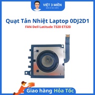 Dell Latitude 7320 E7320 0DJ2D1 DJ2D1 ZIN laptop cooling FAN FAN - LIKENEW - 1 MONTH