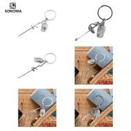 [SONONIA] Fencing Keychain, Souvenir Pendant, Party Gift, Sports Key Ring, Backpack Charm, Adult Ath