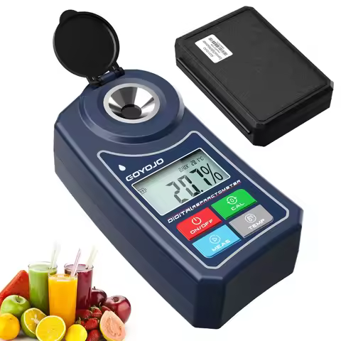 Digital Refractometer Brix Meter New In Fruit Juice Drinks Sprite Beverage Sugar Tester Meter Suger 