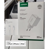 Ugreen Adapter + Original iPhone 20 Watt fast charging Cable