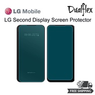 LG V50 V50S V60 Wing Velvet G9 V40 Dual Screen Second Display Screen Protector (Inner & Outer Layer 