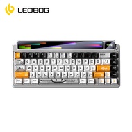 Aula leobog amg65 Bàn Phím Cơ Ba chế độ 67 Phím hiển thị Màn hình kép 8000mAh pin dài siêu êm gõ