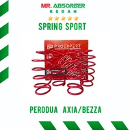 PERODUA AXIA/BEZZA SPRING SPORT LOWERED PROEXPERT