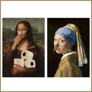 Room Posters 11.81x15.75 Inch Funny Canvas Prints Framed Poster Wall Art for Birthday Party Boys Gir