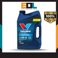 VALVOLINE ALL CLIMATE DIESEL 15W40 CI4 Semi Synthetic Engine Oil (7L) Minyak hitam semi synthetic va