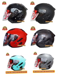 Helm / Helm Kyt / Helm KYT Galaxy Flat R Gorilla Matt Terbaru