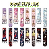 Kuromi For Awei H29 H30 Awei H29 watch strap Awei H30 strap silicone strap for silicone strap
