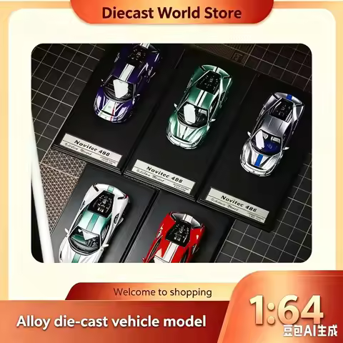 SH 1:64 Novitec 488 Pista supercar replica - limited edition.