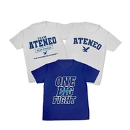 Ateneo Design T-shirt Poly Cotton Roundneck Ateneo Blue Eagles -T-shirt Graphic tees Unisex T-shirts