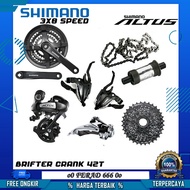 Shimano Altus 8 Speed M310 Groupset for MTB Gravel Touring