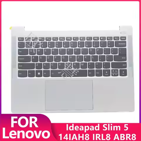 M for Lenovo Ideapad Slim 5 14IAH8 IRL8 ABR8 83BF 82XD 82XE Laptop Palmrest Upper Case US Keyboard B