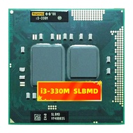 i3-330M i3 330M SLBMD SLBVT 2.1 GHz Dual-Core Quad-Thread CPU Processor 3M 35W Socket G1 / rPGA988A