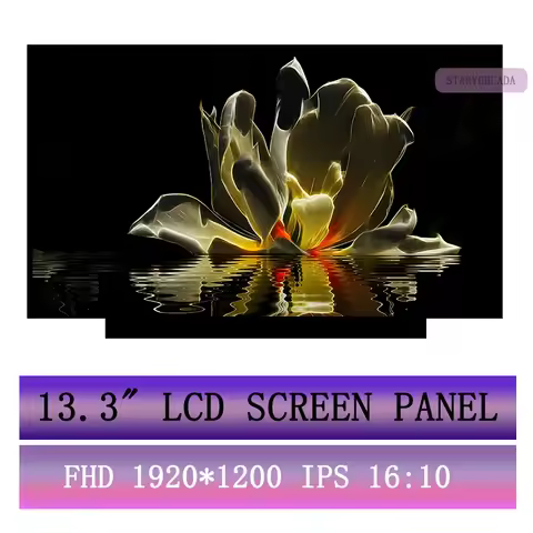 100% sRGB 13.3'' 16:10 LCD Screen Display for HP Pavilion Aero 13z-be000 13z-be100 Non-Touch IPS 192