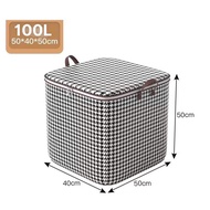 Checkered Clothes Duvet Bag 100L. 100L Clothes, Pillow, Blanket Bag with 2-Way Zipper Cover