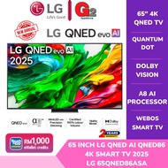 {Touch n Go Rebate}LG 65" QNED 4K Smart TV 65QNED86ASA – Quantum Dot, AI Processor, ThinQ AI, webOS