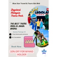 [10% OFF] [ E-TICKET ] 1-Day Ticket LEGOLAND MALAYSIA THEME PARK