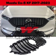 🔥NEW ARRIVAL🔥Mazda Cx5 CX-5(2nd Gen) Cx8 2017-2023 Chrome Lining/Glossy Black GT Style Front Grill