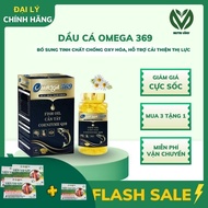 OXY Genuine Omega 369 fish oil pills help supplement antioxidants, nourish the brain and support vis