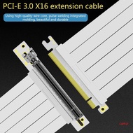 camp PCIe 3.0 x16 Extension Cable 16x Riser Extender For Graphics Vertical White GPU