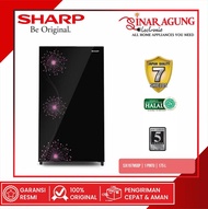 KULKAS / LEMARI ES SHARP SJX197MGDP / SJX197 / SJX-197 (1 PINTU / 175 LITER) GARANSI RESMI