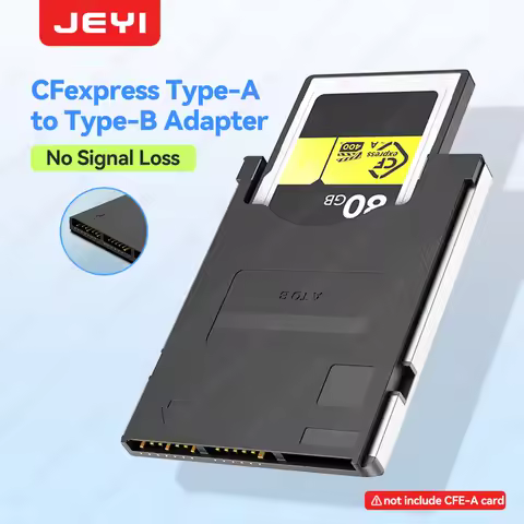 JEYI CFexpress Type-A to Type-B Memory Card CFA to CFB Adapter Compatible with Camera 8K RAW PCIe Ex