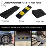 Rubber Step Mat Ramp Mat ramp for wheelchair Threshold Slope Board Curb Car Climbing Uphill Mat Road Slope Triangle Pad