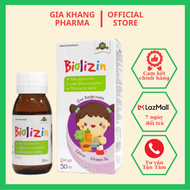 Kẽm Cho Bé Biolizin Kẽm Zinc Lysine Tăng Đề Kháng Bổ Sung Kẽm Vitamin B6 Cho Bé