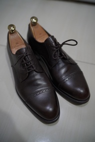 Sepatu Kulit Oxford Carmina Shoemaker Robert Marron Goma Discontinued -RARE-