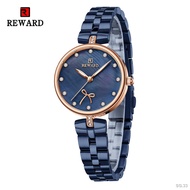 ❐REWARD Simple Quartz Watch for Women Fashion Stainless Steel Watchband Wristwatches SEIKO Movement Ladies Wrist Watches