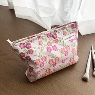 Túi đựng đồ trang điểm hình gối lớn Túi đựng mỹ phẩm Flora Túi du lịch Quà tặng cho bé gái tuổi teen