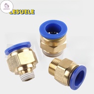 UN LESUPC8-02 Copper Male Thread Straight-through Quick Plug Connector PC10-03/12-04-01 Quick Plug P