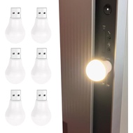 6Pack USB Night Light,LED Plug in Night Light,Mini USB Light Bulb,Small Led Light for Kids,s,Hallway
