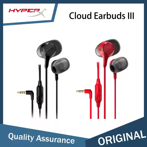 HYPERX Cloud Earbuds III In Ear Universal Gaming Earbuds 14.3mm Driver Unit Balanced Sound Quality M