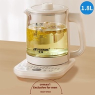 CYMX Electric Kettle, 2H Keep Warm 28 Preset Modes Health Pot,  BPA-Free 1.8L Fast Boil Healthy Tea 