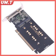 UM.T 1PCS m.2 X16 TO 4X NVME PCIE3.0 GEN3 X16 TO 4*NVME RAID CARD PCI-E VROC CARD RAID Hyper M.2X16 