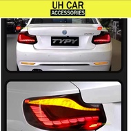 BMW 2 Series M2 F22 F23 F87 2014 - 2021 dragon scale GTS rear led tail lamp light taillamp taillight