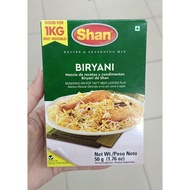 SHAN seasoning BRIYANI 60gr - Pakistani kitchen spices Typical Indian spices
