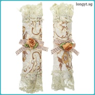 2 Pcs Fridge Small Refrigerator for Room Lace Handle Dishwasher Door Covers Gloves Thicken Polyester (Polyester) longyt